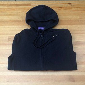 ralph lauren purple label merino cashmere hoodie